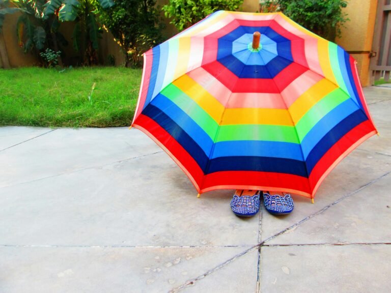 Multicolored Umbrella