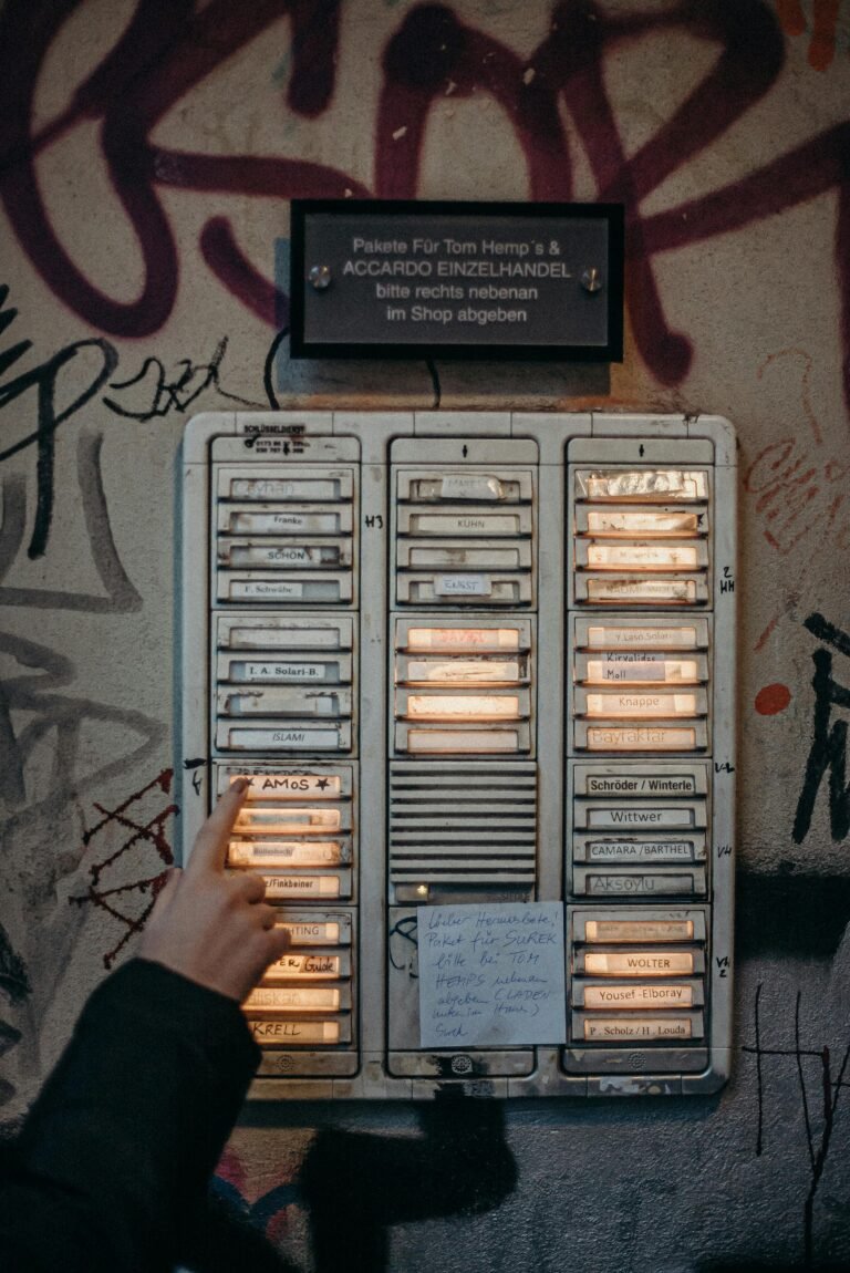 Black and White Labeled Box